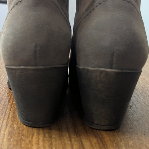 Rocket Dog Soundoff Western Bootie Light Brown Taupe 7.5 - Picture 3 of 5